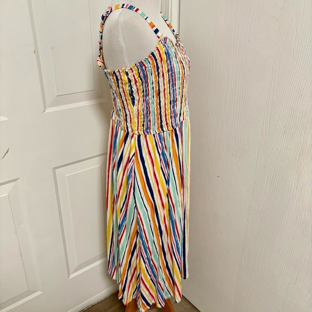 Lane Bryant Striped Summer Dress L3 - Picture 3 of 7